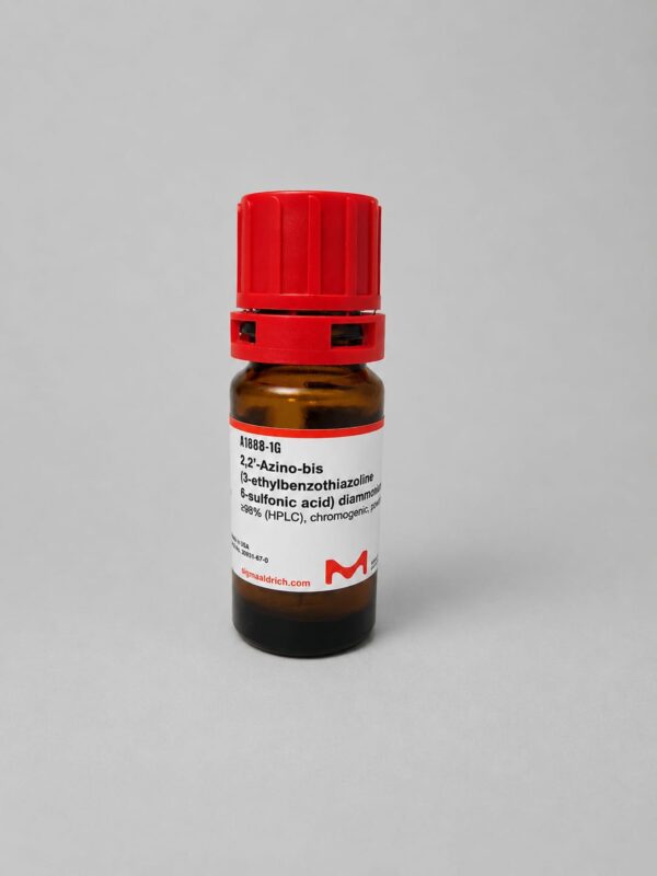 ABTS (2,2′-Azino-bis (3-ethylbenzothiazoline-6-sulfonic acid) diammonium salt) ≥98%
