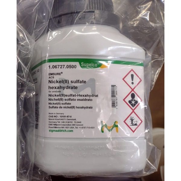 Nickel Sulfate Hexahydrate 500gm Merck